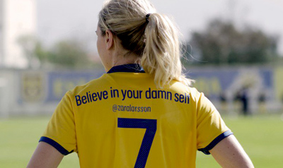 Социальный проект от футбольной команды Швеции